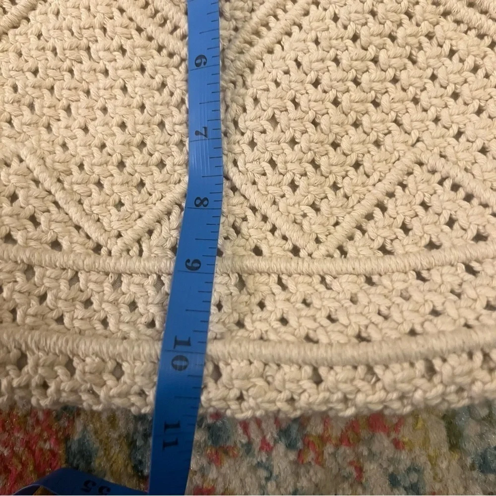 Macrame shoulder bag womens new without tags